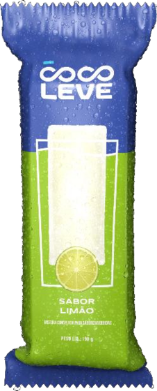 Gelado sabor limão — Coco Leve