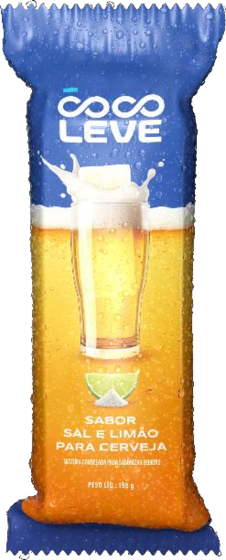 Gelado sabor sal e limão para cerveja — Coco Leve