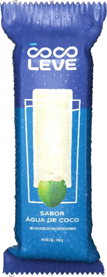 Gelado sabor água de coco — Coco Leve