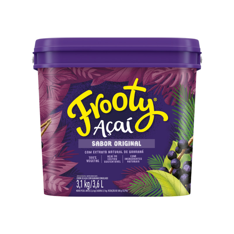 Açaí Banana com granola — Frooty