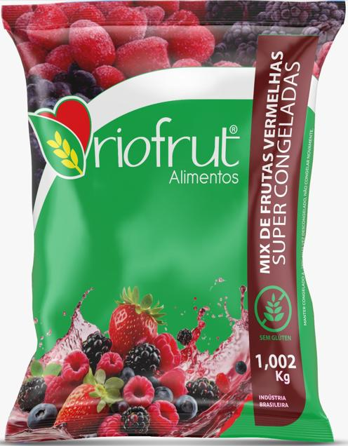 Frutas vermelhas congeladas Riofrut — Riofrut Food Service