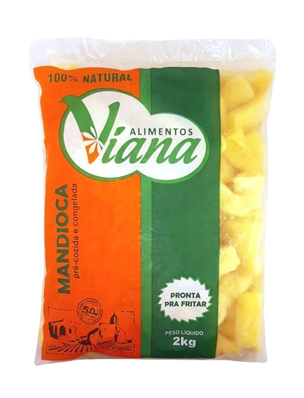 Mandioca em tolete — Alimentos Viana